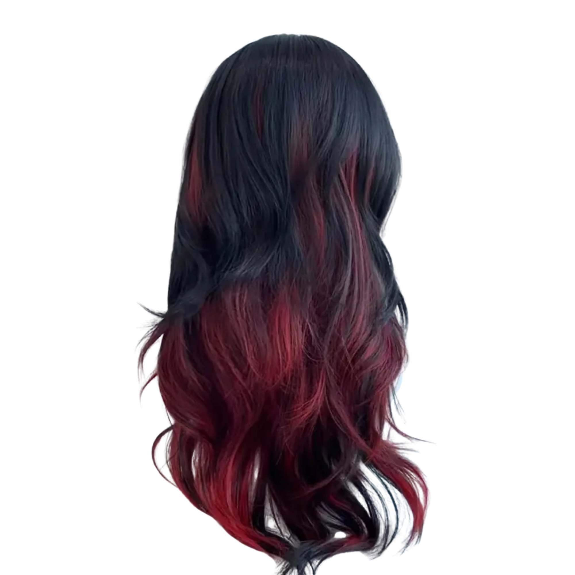 Vampire Flame Cosplay Wig